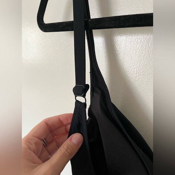 PROFILE BY GOTTEX MOTO LACE UP V-NECK SHIRRED UNDERWIRE ONE PIECE SWIMSUIT - Picture 9 of 11